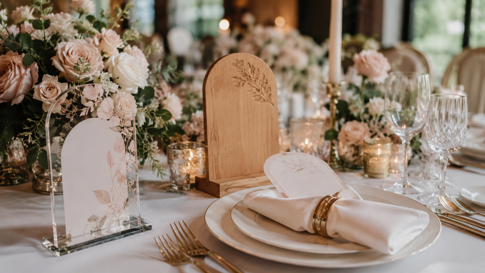 Comment réussir la présentation de votre menu de mariage